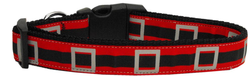 Santa's Belt Nylon Dog Collar SM